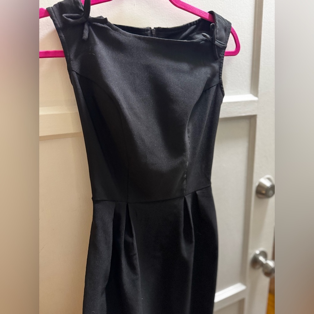 Bettie Page by Tatyana Vintage Style Black Pencil Dress - Picture 2 of 16